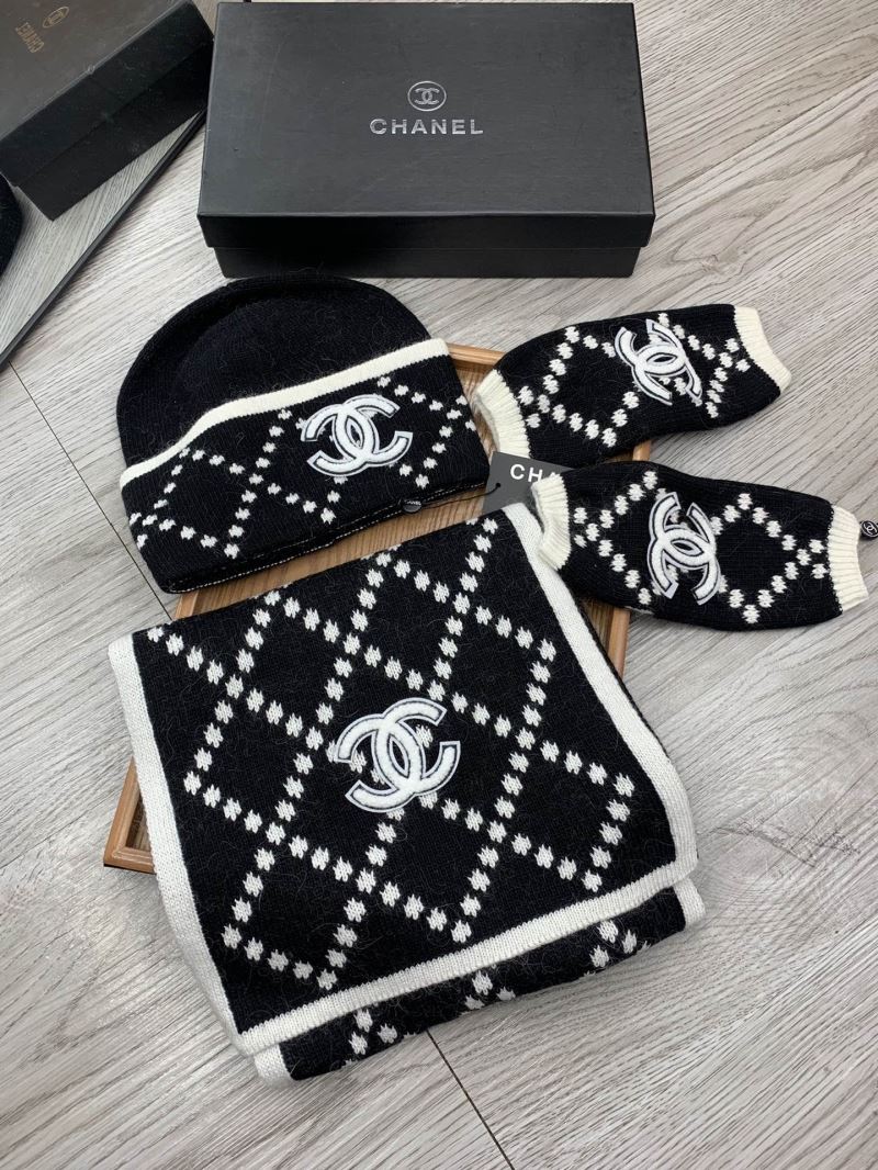 Chanel Caps Scarfs